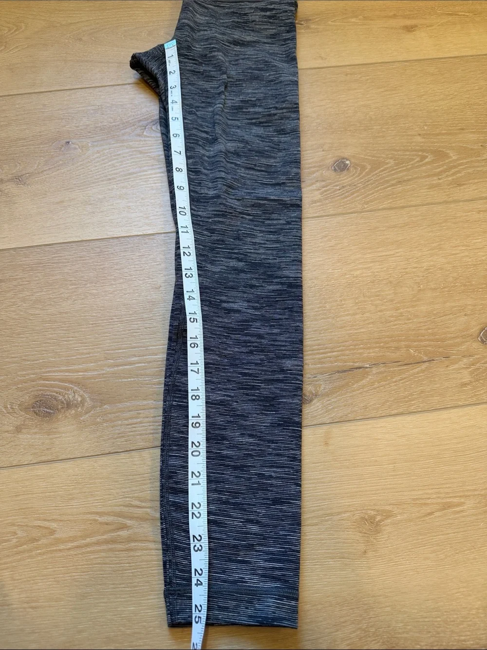 Lululemon Gray Space-Dye Leggings